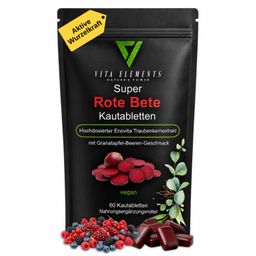 Vita Elements Comprimés à croquer à la betterave rouge