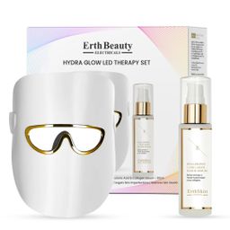 ErthSkin London HYDRA GLOW LED THERAPIE SET (LED LICHT THERAPIE MASKER wit met HA Serum)