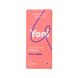 Yoni Tampons flux abondant - 100 % coton bio