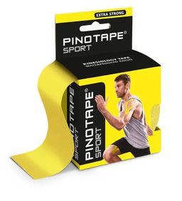 Ruban adhésif Pinotape Sport Jaune 5 cm x 5 m