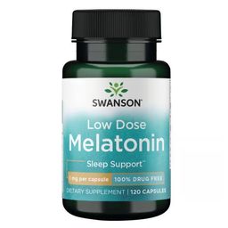 Swanson Health Products Melatonine lage dosering 1 mg