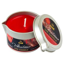 Vibratissimo S/M Kaars Burning Red