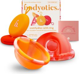 Bodyotics Disques menstruels réutilisables avec anneau d’extraction
