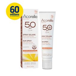 Acorelle Zonnespray SPF50 Bio