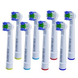 Folio24 - Vervangende opzetborstels compatibel met veel Oral-B elektrische tandenborstels