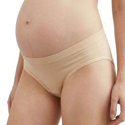 MYSANITY® Comfort zwangerschaps-slip, lage taille, poederkleur