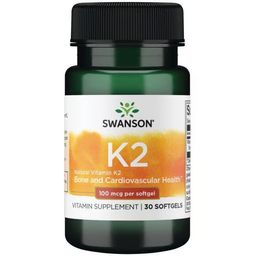 Swanson Health Products Vitamine K2- MK-7 100 mcg