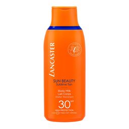 Lancaster Sun Beauty Body Milk SPF30, texture légère et lactée, résistant à l'eau, 175 ml