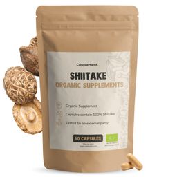 Cupplement® - Shiitake Capsules 500 mg Biologisch