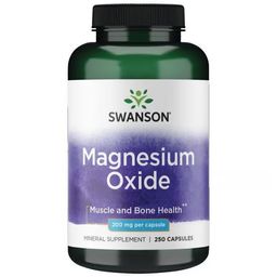 Swanson Health Products Oxyde de Magnésium 200 mg