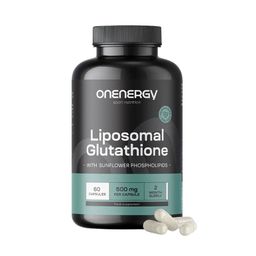 OnEnergy Liposomaal Glutathion 500 mg met zonnebloemfosfolipiden