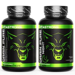 Vitastrong Drainpure & Drainpure Night – Drainerend Supplement Dag & Nacht tegen Vochtretentie