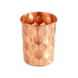 bodhi Koperen mok, set van 2, 250 ml Gehamerd