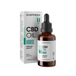 Huile de CBD pour la santé des chevaux - Eusphera EU4HORSE