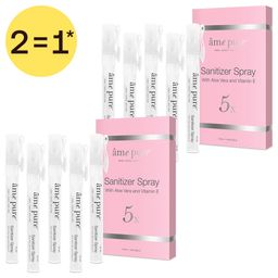 2 = 1* | âme pure Sanitizer Spray | Set van 5