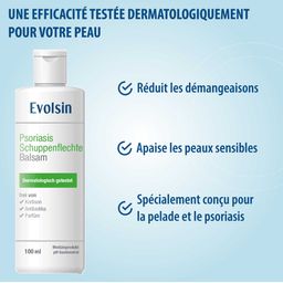 Evolsin® Psoriasis Creme I sans cortisone I Pommade contre le psoriasis avec mode d'action breveté