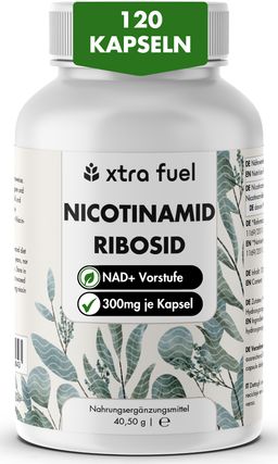 XTRA FUEL Nicotinamide Riboside 300 - NAD+ precursor voor energie en vitaliteit*