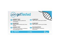 GetTested Test rénal – Créatinine, protéines et densité urinaire