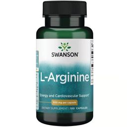 Swanson Health Products L-Arginine 500 mg