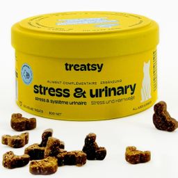 Treatsy Voedingssupplement – Stress & Urinewegen voor Katten