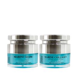 ErthSkin London Marine Glow + vitamine C-concentraatcrème   Nachtcrème met marien collageen