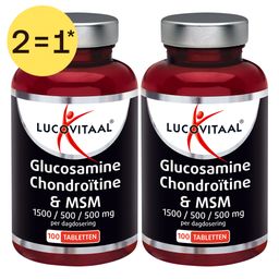 lucovitaal - Glucosamine Chondroïtine MSM | 2=1*