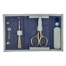 Niegeloh Solingen Baby Manicureset, 3-delig, blauw - Gemaakt in Solingen