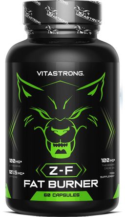 Vitastrong Z-F Brûleur de Graisses - 60 Gélules, Complexe Thermogénique Avancé