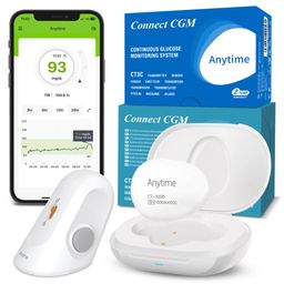 FORA Connect CGM Starter Kit (transmitter + sensor) - continue glucosemeting