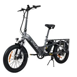 PIXAR Plus7 Vélo électrique urbain avec batterie 48 V 20,4 Ah