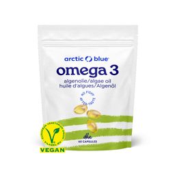 Arctic Blue Omega 3 Algenolie DHA met kleine capsules