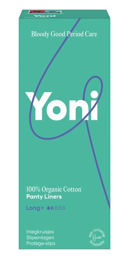 Protège-slips Long+ - 100% coton bio - protection renforcée - Yoni