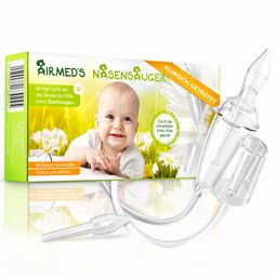 Airmed's Vac aspirateur nasal. Compatible avec tous les aspirateurs