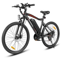 SAMEBIKE SY26-II Vélo électrique,batterie 36 V 13 Ah, Shimano 21 vitesses