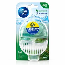 Ambi Pur - Kit Bloc WC 5-en-1 - Tea Tree & Pine