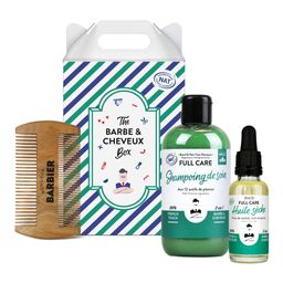 Monsieur BARBIER - Baard- & haarverzorgingsset - THE BARBE & CHEVEUX BOX