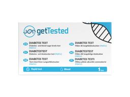 GetTested Test du diabète HbA1c