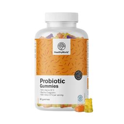 HealthyWorld Probiotic Gummies aux cultures microbiennes