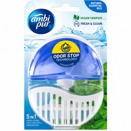 Ambi Pur - Kit Bloc WC 5-en-1 - Fresh Water & Mint