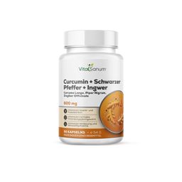 VitaSanum® - Curcumine + Zwarte Peper + Gember