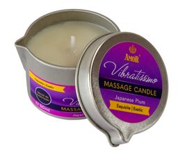 Vibratissimo Bougie de Massage Japanese Plum