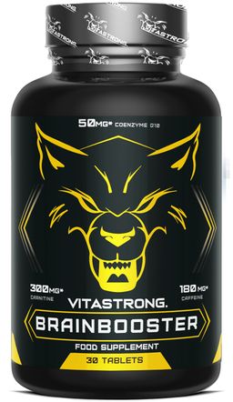 Vitastrong Brainbooster - 30 Comprimés, Concentration Et Mémoire