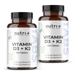 nutri+ Vitamine D3 K2 Tabletten Depot