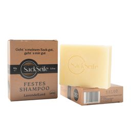 SackSeife LavendelLord | Vaste shampoo & natuurlijke zeep voor huid & haar