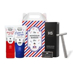 Monsieur BARBIER - Veiligheidsscheerset - THE HENSON BARBIER BOX