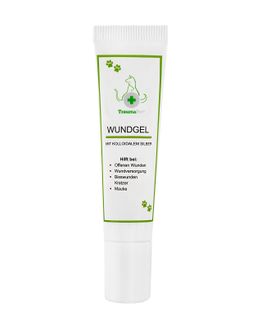 TraumaPet Wondgel met colloïdaal zilver voor honden, katten en paarden