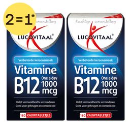 lucovitaal - Vitamine B12 MAXI PACK | 2=1*