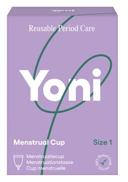 Cup menstruelle - 100% silicone médicale - réutilisable - Yoni