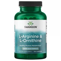 Swanson Health Products L-Arginine & L-Ornithine