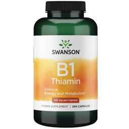 Swanson Health Products Vitamine B1 Thiamine 100 mg